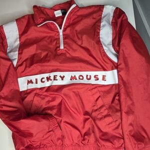 Disney Red Mickey Mouse Raincoat for Kids
